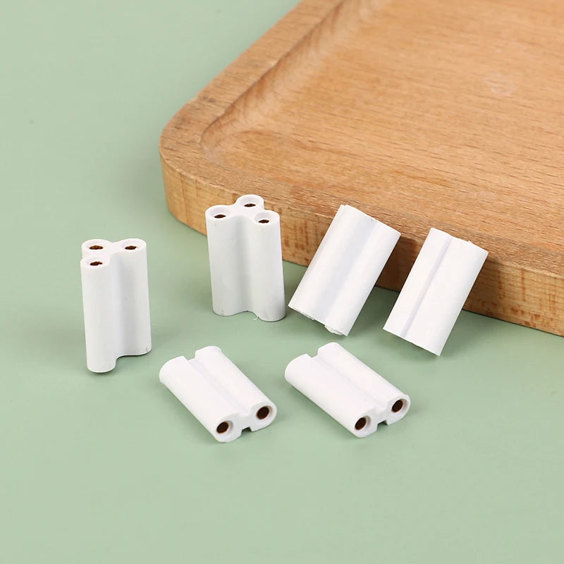 10Pcs Led Light And Fluorescent Connector Seamless Joint Unit Be Used In T5 T8 Tube Lamp 2 Pins 3 Pins Connectors Joints - GlowMart