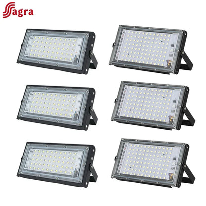 LED Flood Light 50W 100W Outdoor Lighting AC 110V 220V Floodlight IP65 Reflector Projecteur Led Exterieur Focus Spotlight - GlowMart