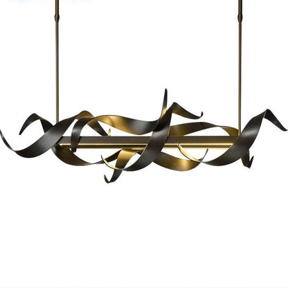 Nordic luxury restaurant chandelier decoration front attic LED chandelier retro light luxury bar chandelier lighting - GlowMart
