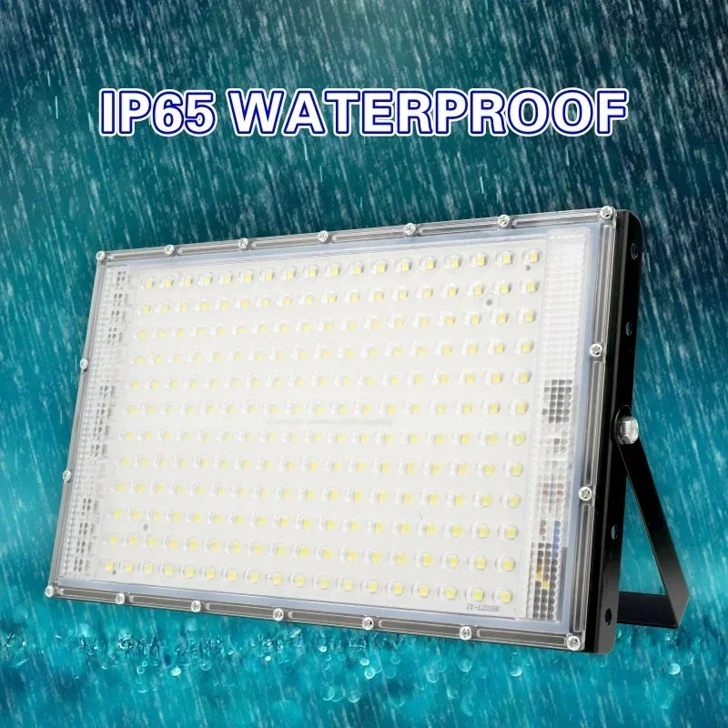 Led Flood Light 50W 100W 150W 200W 110V 220V Outdoor Floodlights IP65 Waterproof Wall Lamp Reflector Led Street Light - GlowMart