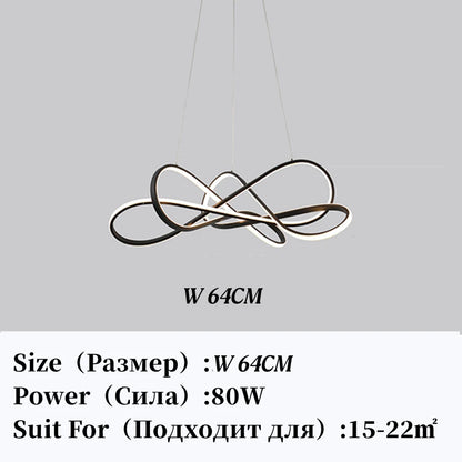Modern LED Pendant Light DIY Chandelier Lights For Dining Room Living Room Bar Kitchen Room Ceiling Hanging Lamp Home Decor Lamp - GlowMart