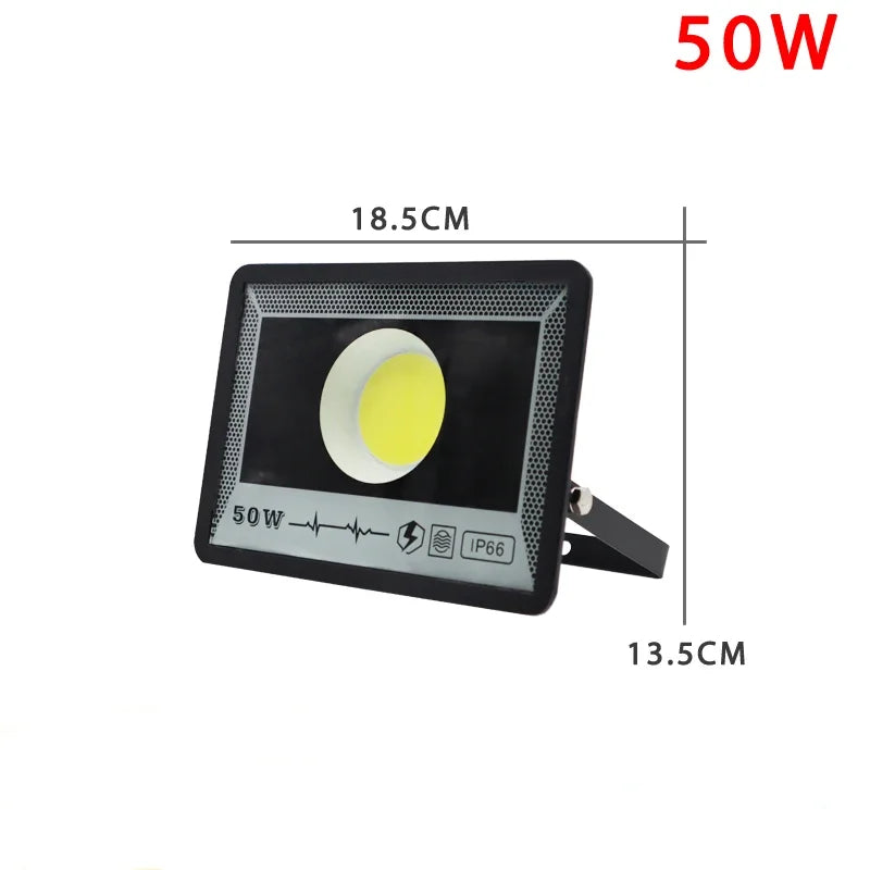 NEW 50/100W/200W/300W/400W/500W LED Floodlights Spotlight IP65 Waterproof Lamps Led Outdoor Flood Light Garden Street Lamps HOT - GlowMart