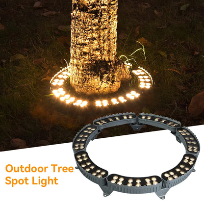 LED Outdoor Tree Spot Light LED Wall Washer Aluminum RGB IP65 Can be used outdoors under large trees and cylindrical cones - GlowMart