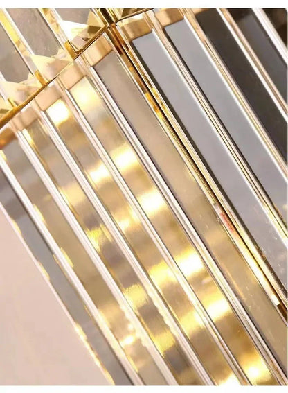 Luxury Hotel Lobby Large Big Crystal Wall Lamp for Club Hall Villa Living Room Office Banquet  Indoor Lighting Fixtures Decor - GlowMart