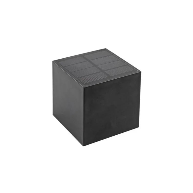 LED Solar Light Outdoor Garden Square Wall Lamp Outdoor Courtyard Garden Fence Lighting Wall Decoration Lamp - GlowMart