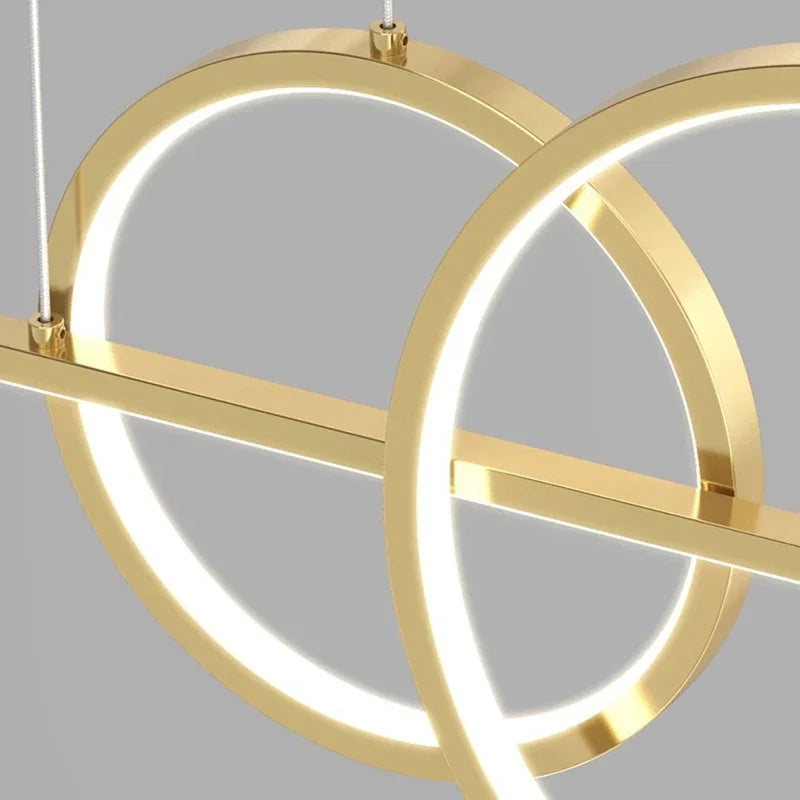 Modern Minimalist LED Pendant Lights for Living Dining Room Kitchen Food Tables Study Chandelier Home Decor Lusters Luminaires - GlowMart
