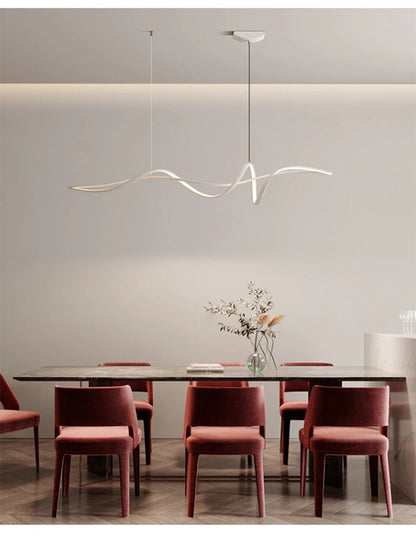 Creative Dining Room Pendant Lamp Modern LED Pendant Light For Living Room Kitchen Study Minimalist Home Decoration Hanging Lamp - GlowMart