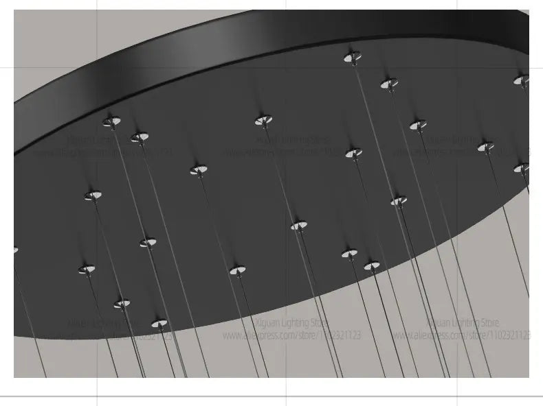 Modern Home decor Led Lights Pendant Light Lamps Chandeliers For Living Room Hanging Light Indoor Lighting LED Stair Chandelier - GlowMart