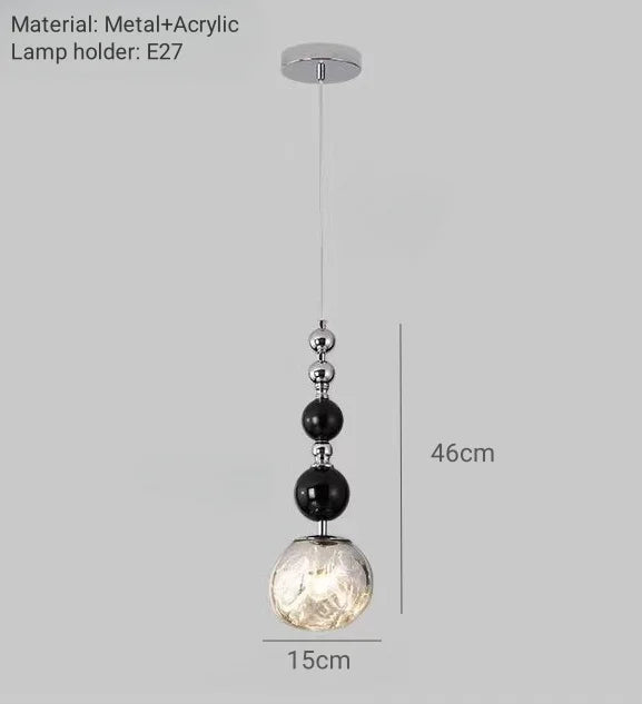 Modern Luxury Decor Pendant Lights Restaurant Bedroom Bathroom Ceiling Pendant Lamp Lava Personalized Lighting Suspension Design