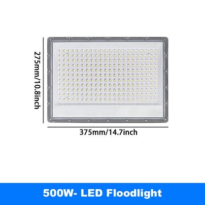 50W 100W 200W 300W 500W Led Floodlight Outdoor IP66 Waterproof 220V Reflector LED Garden Lighting Street Lamp Wall Flood Lights - GlowMart
