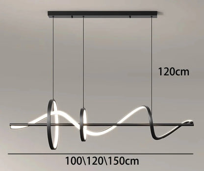 bedroom decor Pendant lamp led lights for room indoor Chandelier lighting Chandeliers Ceiling lamps for living room decoration - GlowMart