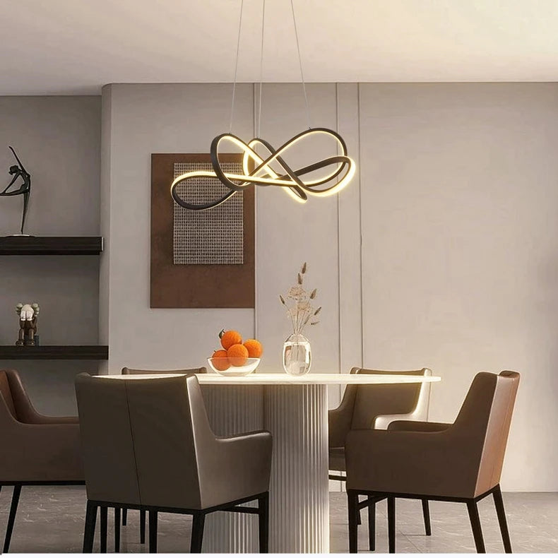 Modern LED Pendant Light DIY Chandelier Lights For Dining Room Living Room Bar Kitchen Room Ceiling Hanging Lamp Home Decor Lamp - GlowMart