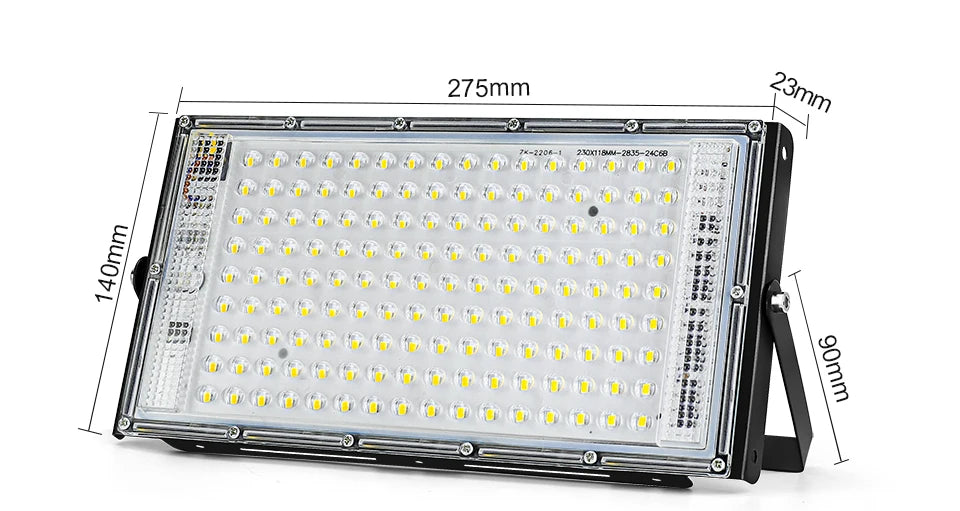 50W 100W 150W Led Flood Light IP65 Waterproof AC 220V Outdoor Floodlight Spotlight LED Reflector Street Lamp Wall Flood Lights - GlowMart