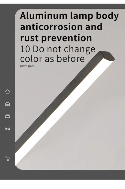 Pendant Light Modern Simple Dining Room Light For Wall Kitchen Long Chandelier Living Room Pendant Lamp Home Decoration Lighting - GlowMart