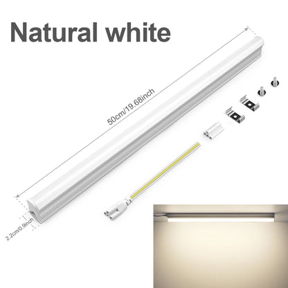T5 Led Tube Light 220V 110V 230V 50cm Wall Lamp Bulb Light Lampada 15W Tobe lampa  For Home Indoor Basement Kitchen Lighting - GlowMart