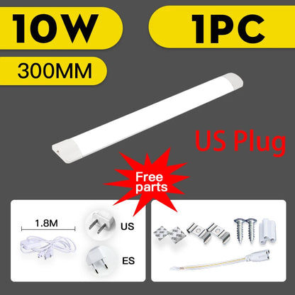 Led Tube Light 85-265V Led Bar Lamp Under Cabinets Lamp Tube Ceiling Wall Lamps Home Indoor Lighting Fixture For Kitchen Bedroom - GlowMart