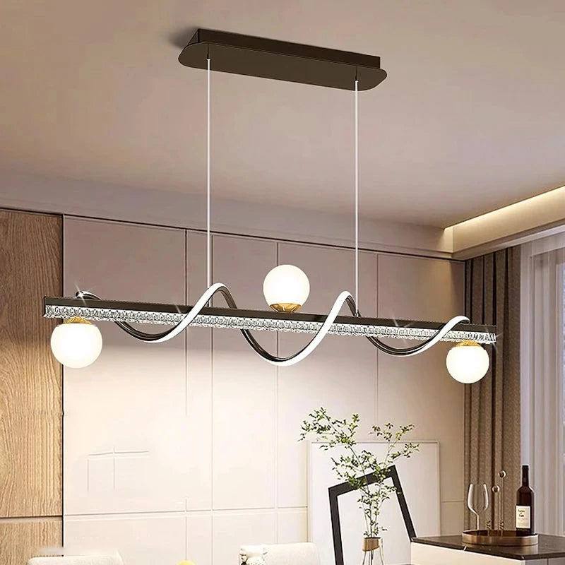 Modern Dining room Lamparas Decoracion Hogar Moderno Smart Pendant Lights Decoration Salon Chandeliers for Dining room - GlowMart