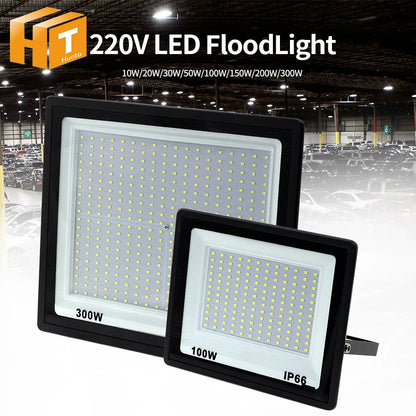 High Brightness LED Floodlight 100W 200W 300W IP66 Waterproof Flood Light For Garden Street Outdoor Lighting - GlowMart