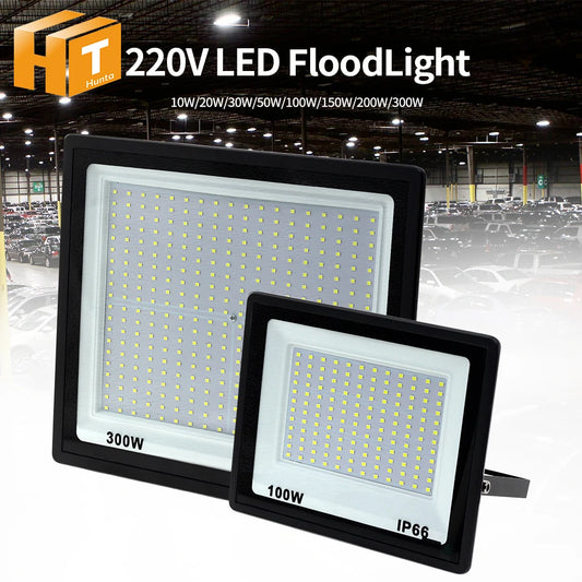 High Brightness LED Floodlight 100W 200W 300W IP66 Waterproof Flood Light For Garden Street Outdoor Lighting - GlowMart