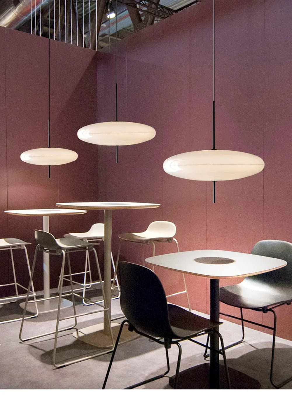 Nordic LED Pendant Light Flying Saucer Design Lamp For Bedroom Living Room Bar Cafe Office Indoor Simple Home Decorative Fixture - GlowMart