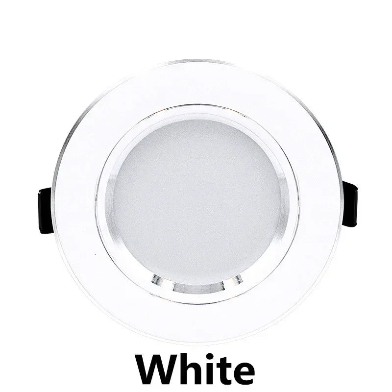 Led Downlights 5W 9W 12W Led Ceiling Light 15W 18W Recessed Down Light Round Led Panel Light 220V LED Spot Light Indoor Lighting - GlowMart