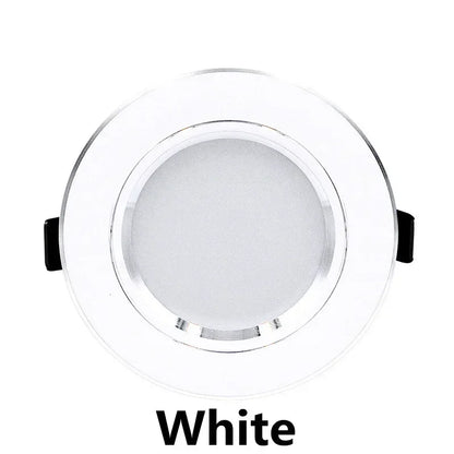 Led Downlights 5W 9W 12W Led Ceiling Light 15W 18W Recessed Down Light Round Led Panel Light 220V LED Spot Light Indoor Lighting - GlowMart