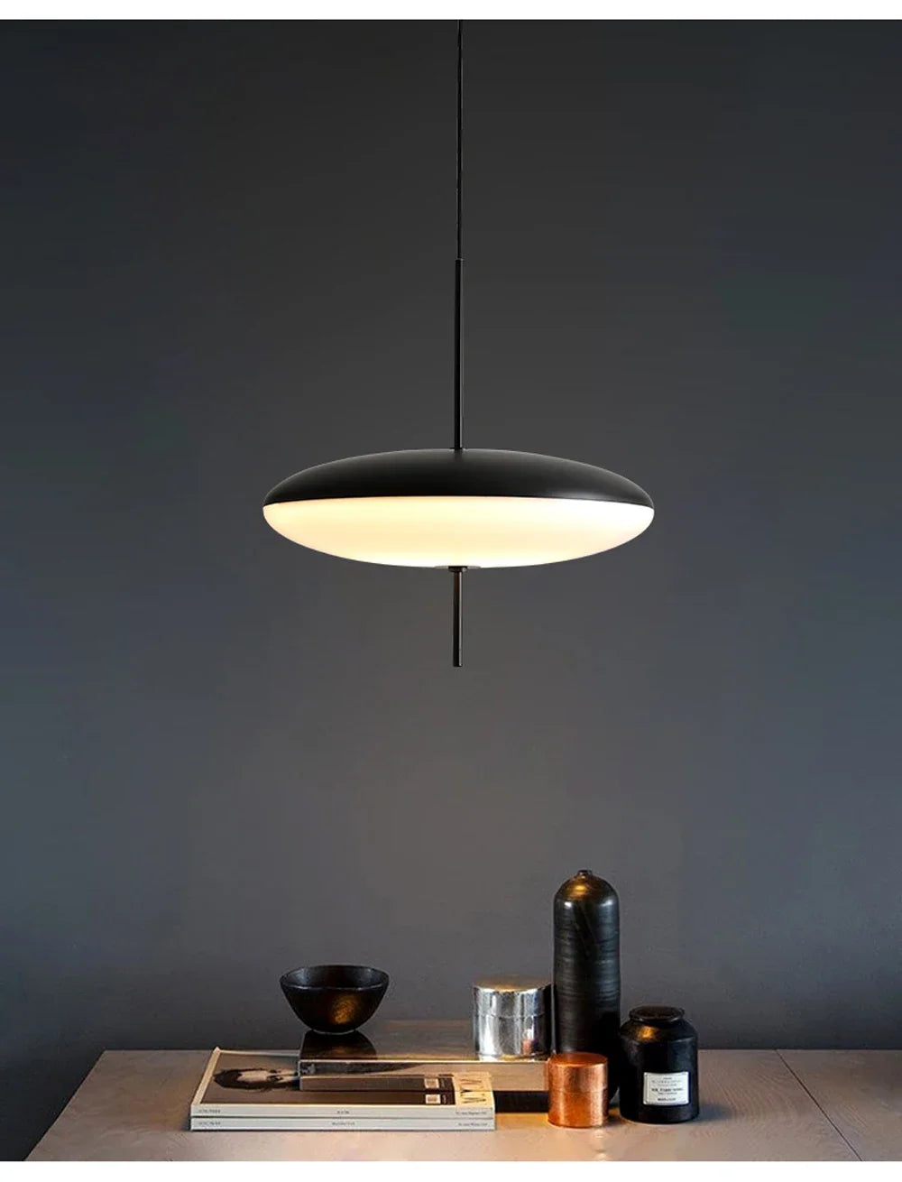 Nordic LED Pendant Light Flying Saucer Design Lamp For Bedroom Living Room Bar Cafe Office Indoor Simple Home Decorative Fixture - GlowMart