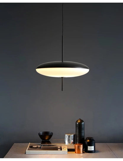 Nordic LED Pendant Light Flying Saucer Design Lamp For Bedroom Living Room Bar Cafe Office Indoor Simple Home Decorative Fixture - GlowMart