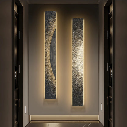 Modern Led indoor painting decoration strip art wall hanging lamp is applicable to the lighting of living room and hotel - GlowMart