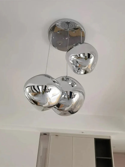 Nordic Led Pendant Lights Lighting Modern Macaron Deco Pendant Lamp Creative Industrial PVC Lava Lamp Loft Bar Cafe Hanging Lamp - GlowMart