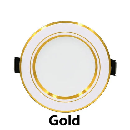 Led Downlights 5W 9W 12W Led Ceiling Light 15W 18W Recessed Down Light Round Led Panel Light 220V LED Spot Light Indoor Lighting - GlowMart