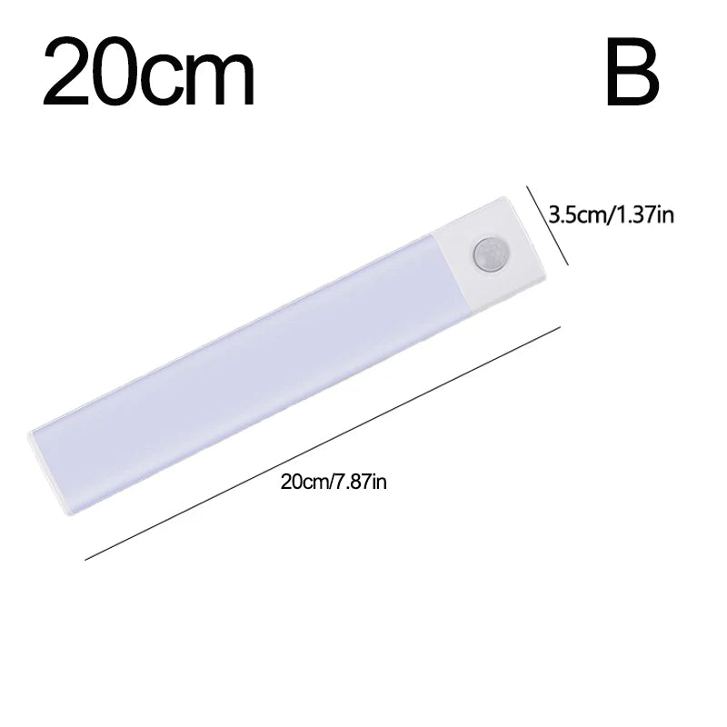 LED Rechargeable Lamp Tube USB 5V Emergency Light Camping Magnetic Portable Lightinging Night Market Outdoor Vehicle Hard Strip - GlowMart