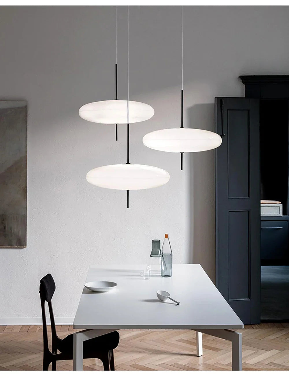 Nordic LED Pendant Light Flying Saucer Design Lamp For Bedroom Living Room Bar Cafe Office Indoor Simple Home Decorative Fixture - GlowMart