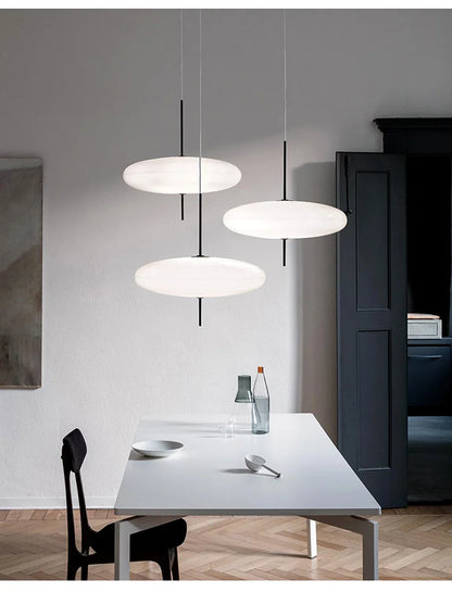 Nordic LED Pendant Light Flying Saucer Design Lamp For Bedroom Living Room Bar Cafe Office Indoor Simple Home Decorative Fixture - GlowMart