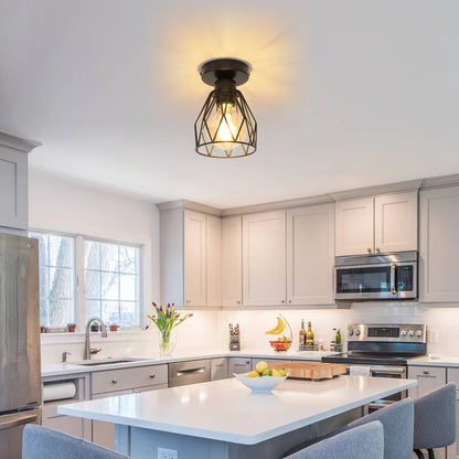 Aisle Lights Entrance Hallway Lights Modern And Simple Iron Art Living Room Bedroom Stair Lights Cloakroom LED Ceiling Lights