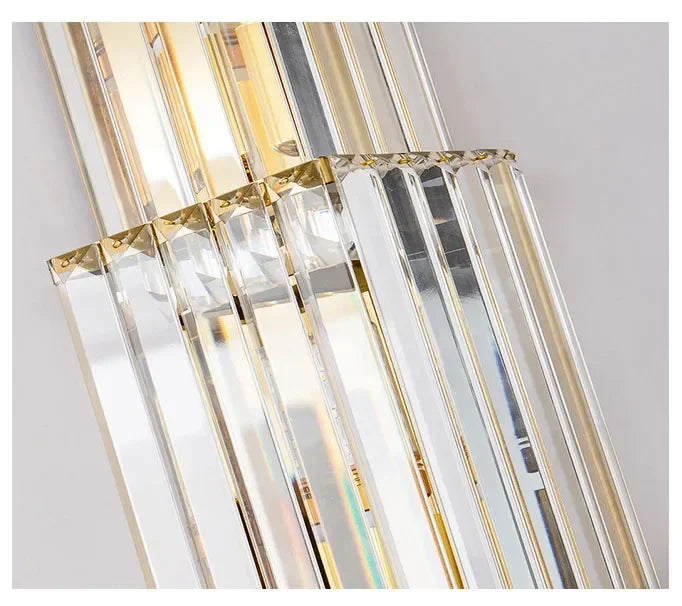 Luxury Hotel Lobby Large Big Crystal Wall Lamp for Club Hall Villa Living Room Office Banquet  Indoor Lighting Fixtures Decor - GlowMart