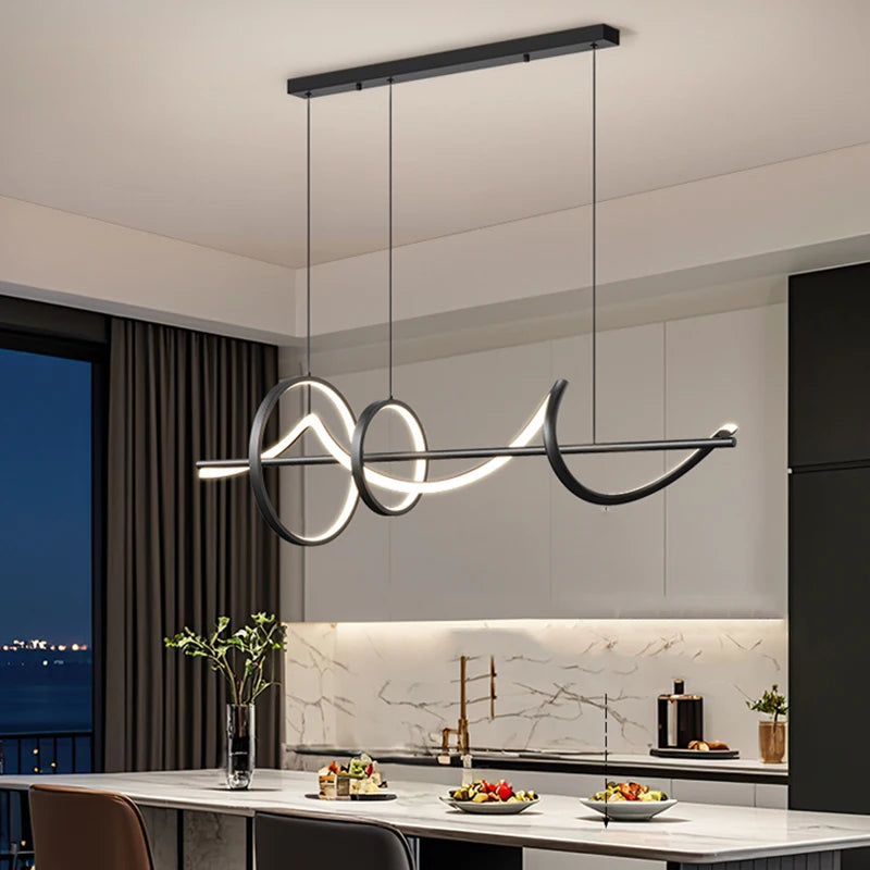 bedroom decor Pendant lamp led lights for room indoor Chandelier lighting Chandeliers Ceiling lamps for living room decoration - GlowMart