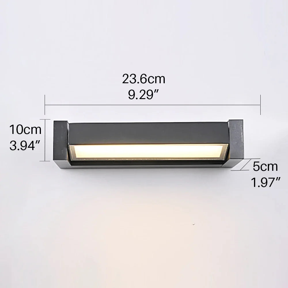 LED Lights Outdoor Porch Light Sconces Exterior Wall Light Fixtures Waterproof Lamp for Home Decoration Patio Doorway Wall Lamp - GlowMart
