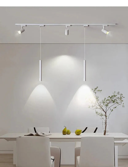 Surface mounted track lights, spotlights, LED restaurant chandeliers, living rooms without main lights, bar lamps, desk lamps - GlowMart