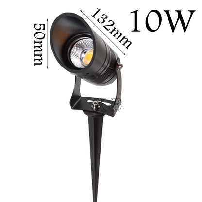 4PCS 1W 3W 5W 7W 10W LED Garden Lawn Lamp Outdoor LED Spike Light Waterproof Lighting Garden Path Spotlights AC 85-265V  DC12V - GlowMart