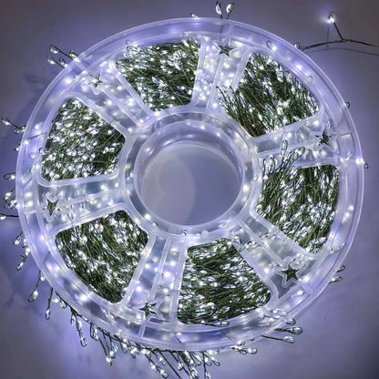 LED Firecracker String Lights EU/US DC Power Remote Control Halloween Garland Fairy Light for Wedding Party Christmas Decoration