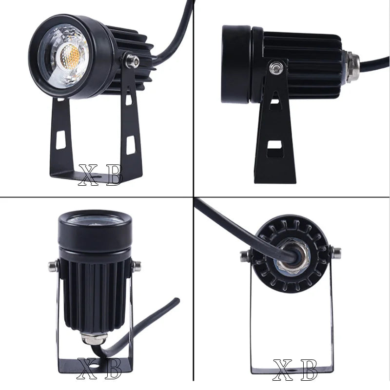 4PCS 1W 3W 5W 7W 10W LED Garden Lawn Lamp Outdoor LED Spike Light Waterproof Lighting Garden Path Spotlights AC 85-265V  DC12V - GlowMart