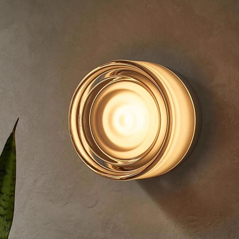 Modern LED Wall Lamp Living Room Amber Jelly Decor Wall Sconces  Corridor Study Dining Room  Home Decoration Smokey Grey Fixture - GlowMart