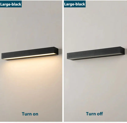 LED Outdoor Porch Wall Sconces Aluminum Exterior Wall Light Fixtures IP65 Waterproof Lamp for House Patio Doorway Garage Decorat - GlowMart