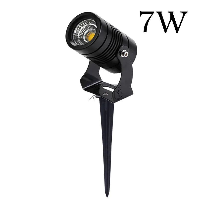 4PCS 1W 3W 5W 7W 10W LED Garden Lawn Lamp Outdoor LED Spike Light Waterproof Lighting Garden Path Spotlights AC 85-265V  DC12V - GlowMart