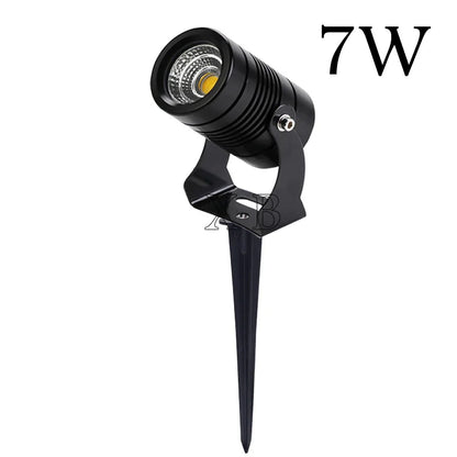 4PCS 1W 3W 5W 7W 10W LED Garden Lawn Lamp Outdoor LED Spike Light Waterproof Lighting Garden Path Spotlights AC 85-265V  DC12V - GlowMart