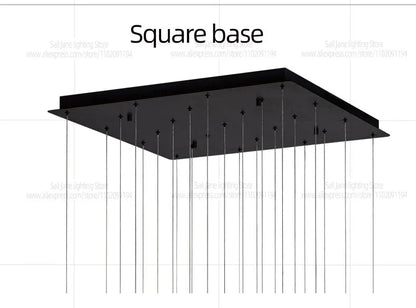 Nordic Pendant Light Modern Living Room Dining Table Lighting Lounge Hanging Restaurant Attic Chandelier Bedroom Ceiling Lamp - GlowMart