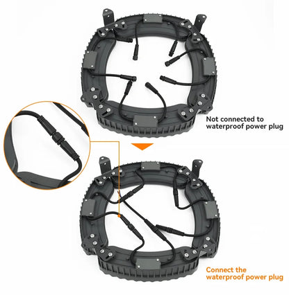 LED Outdoor Tree Spot Light LED Wall Washer Aluminum RGB IP65 Can be used outdoors under large trees and cylindrical cones - GlowMart