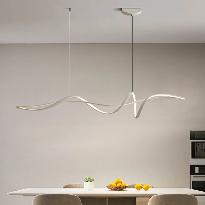 Creative Dining Room Pendant Lamp Modern LED Pendant Light For Living Room Kitchen Study Minimalist Home Decoration Hanging Lamp - GlowMart