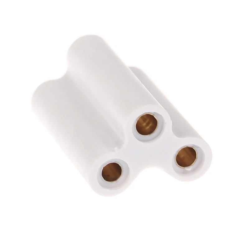 10Pcs Led Light And Fluorescent Connector Seamless Joint Unit Be Used In T5 T8 Tube Lamp 2 Pins 3 Pins Connectors Joints - GlowMart